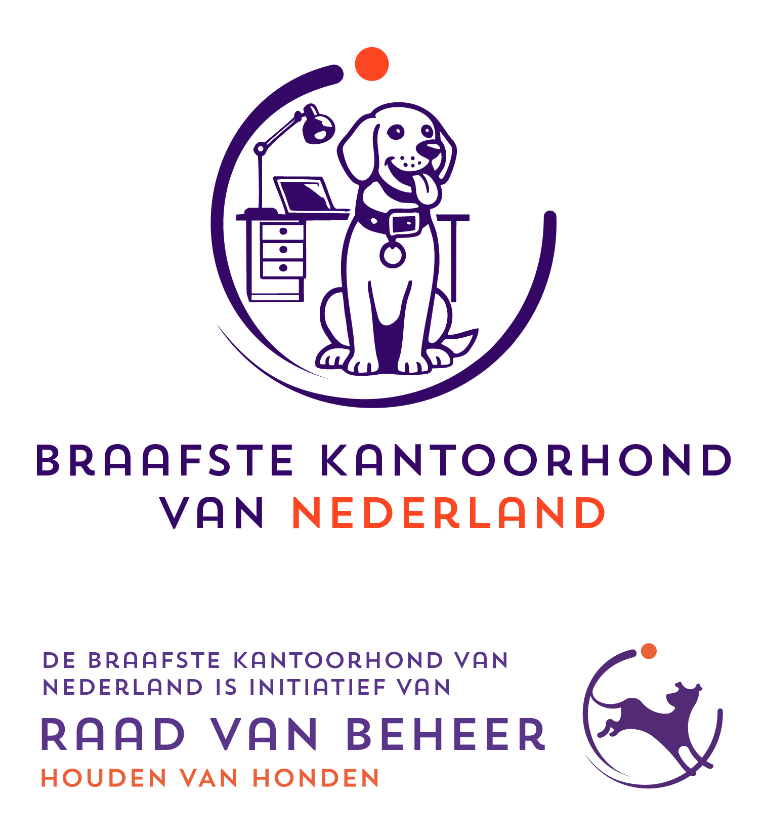 braafste kantoorhond logo